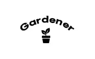 a black and white logo